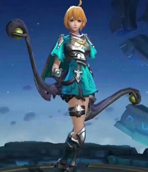 王者荣耀女版后羿艾琳形象优化 秒变后羿女儿