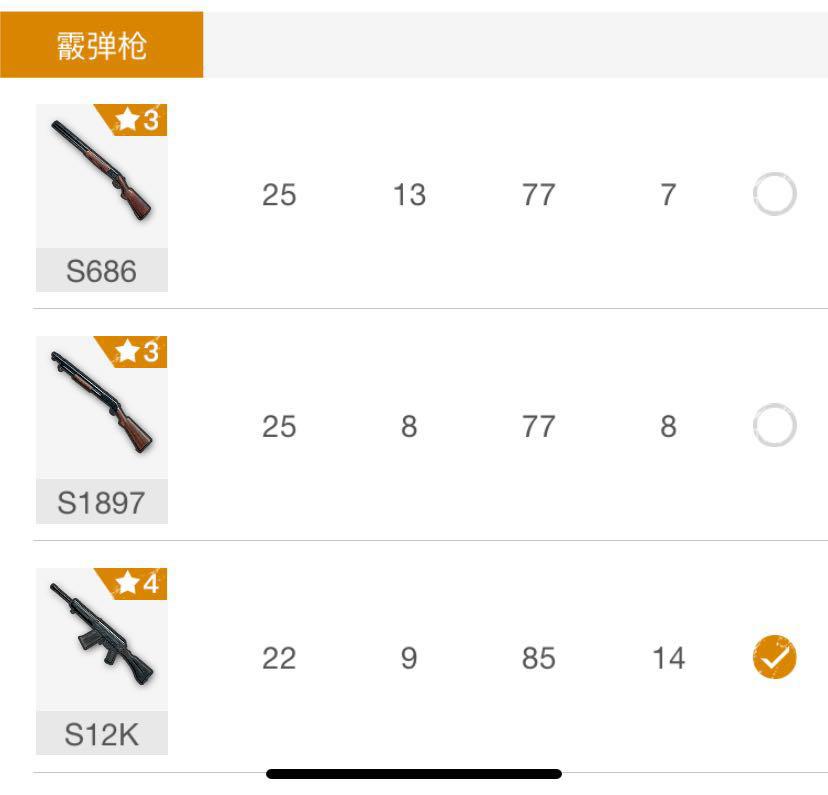 刺激战场装6倍镜的霰弹枪