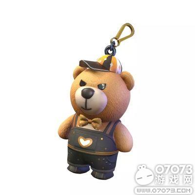 和平精英浪漫波比头盔背包挂件降落伞皮肤展示