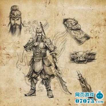 《幻想三国》神将手绘图 关羽赵云现身_游戏资