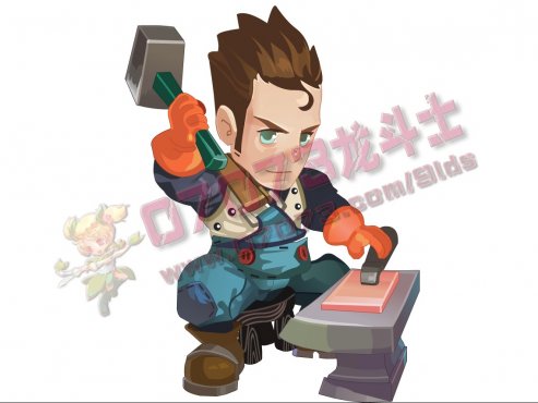 龙斗士:小镇铁匠 瑟夫 _ NPC介绍 - 07073龙斗