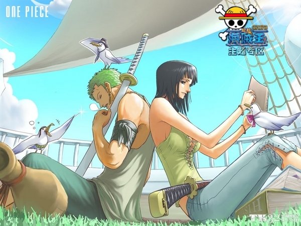 海贼王御姐罗宾百变图集(7) _ 精美同人 - 0707