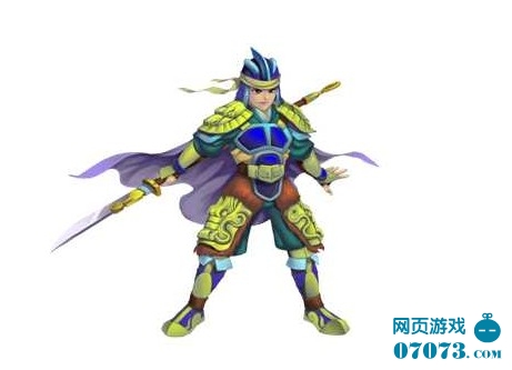 后院三国武将 魏蓝截图_游戏截图 - 07073后院