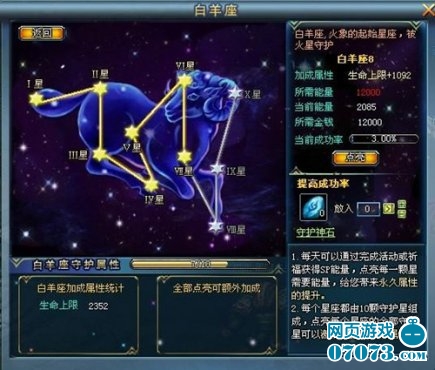 竞游网《神戒》为你讲述十二星座的由来_游戏