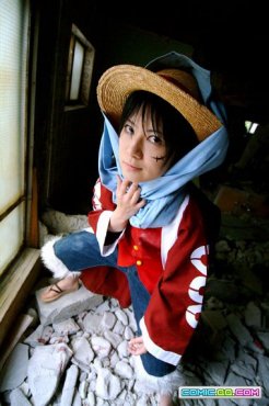 海贼王路飞和其他角色真人版我被雷到了(2) _