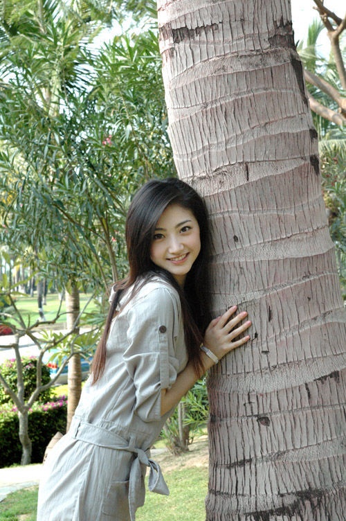 QQ水浒美女玩家夏日清爽旅游照 _ 玩家靓照 -