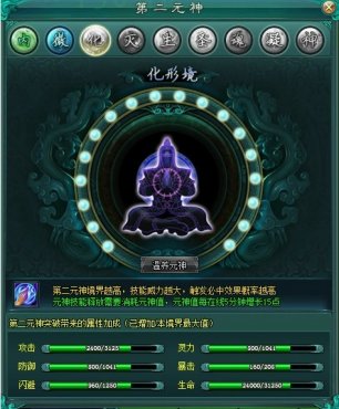 飞升第二元神各层次数据详细分析_飞升攻略 -