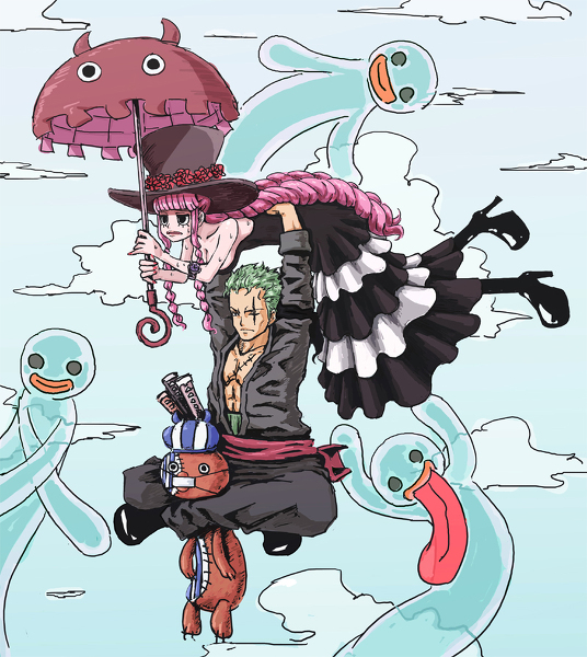 热血海贼王27w3战老沙通关幽灵佩罗娜