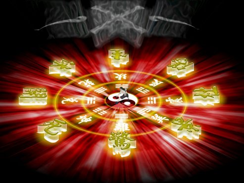 火影忍者日向宁次柔拳法八卦六十四掌_游戏截