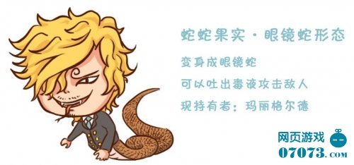 海贼王山治的恶魔果实图鉴 动物系篇 _ 海贼杂谈 - 07073热血海贼王网页游戏官网