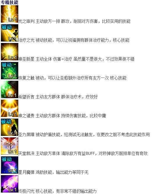 剑影安杰利娜技能排序详细解析_剑影攻略 - 剑