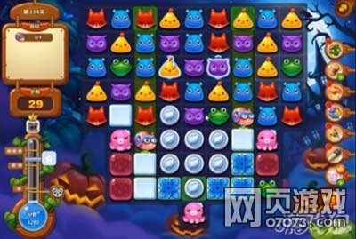 开心消消乐334关攻略 先做小鸡四连_开心消消