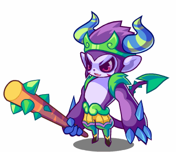 洛克王国暗黑大力神动态图赏析