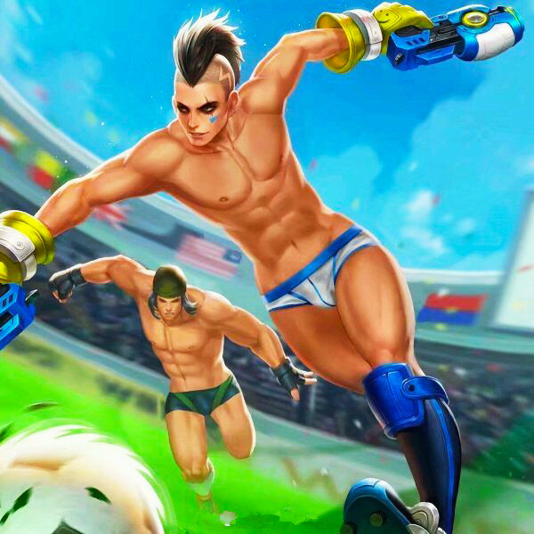 《王者荣耀》李白韩信脱下外衣 八块腹肌尽显 - 77745网页游戏