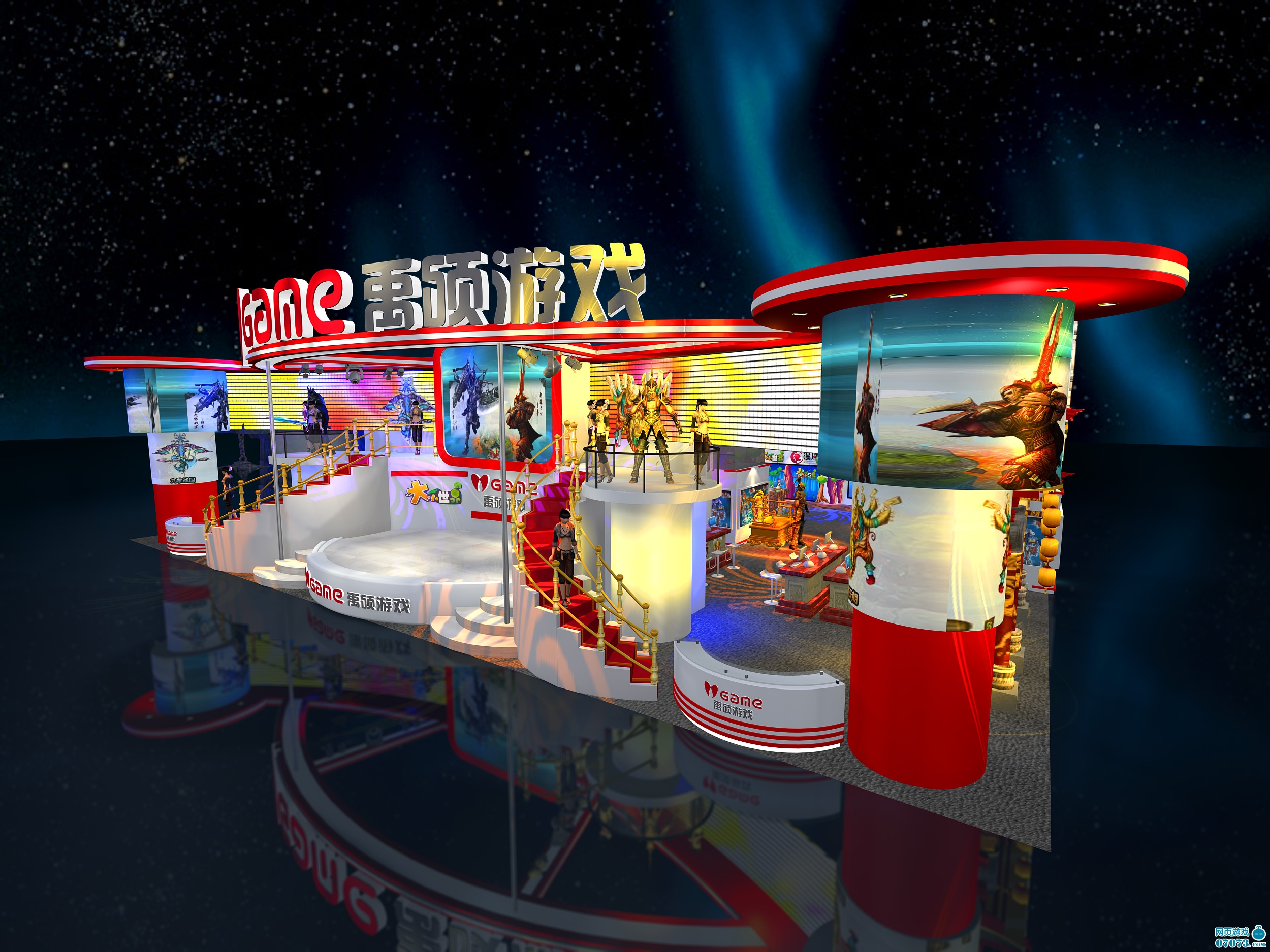 《大小世界》网博展台图首次震撼亮相-07073游戏网