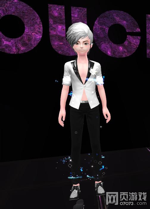 touch秋夕男装黑白色效果展示