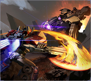 视觉冲击,钢铁与钢铁的零距离接触,火花飞溅,每一拳都有雷霆万钧之势